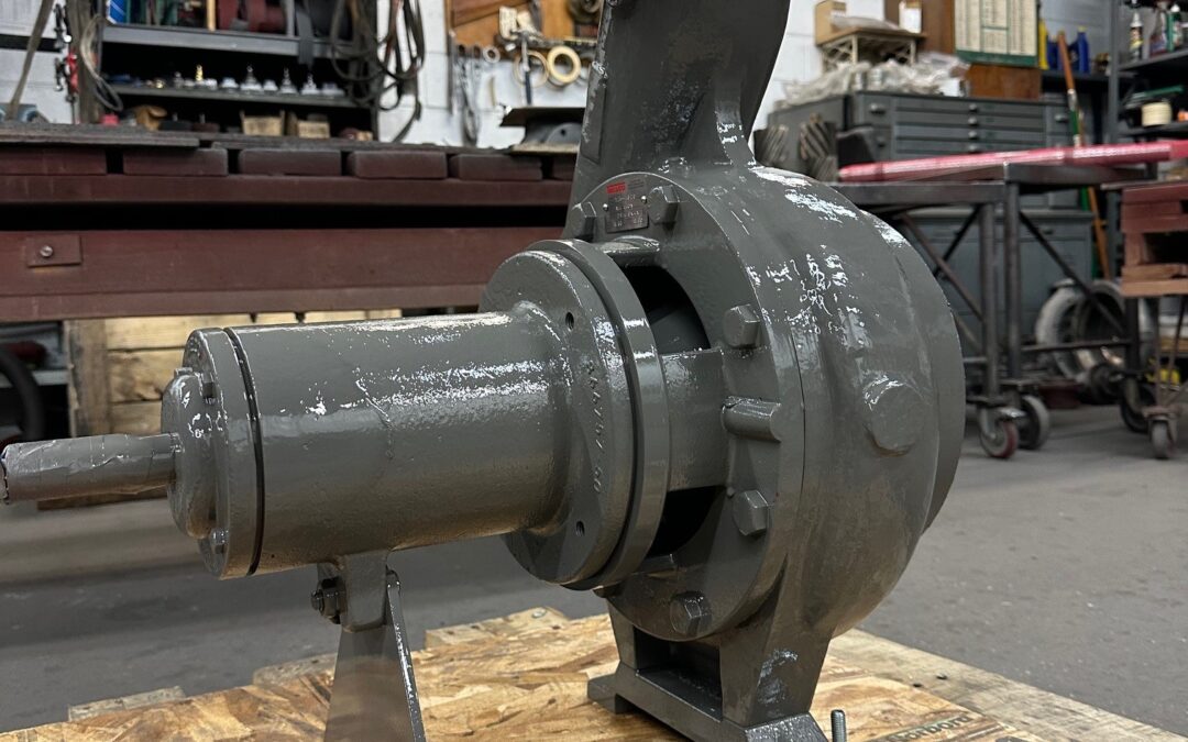 Worthington D814 & D824 industrial centrifugal pumps.