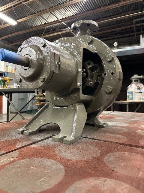 Worthington D1011 3x2x13 stainless steel fitted pump assembled by Thelco