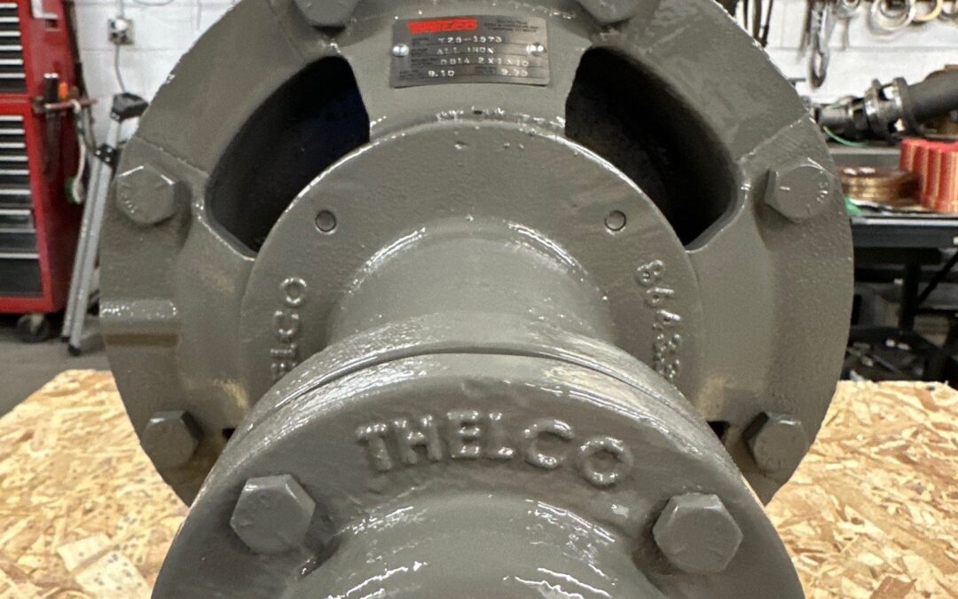 Worthington D814 2x1x10 all iron pump by Thelco