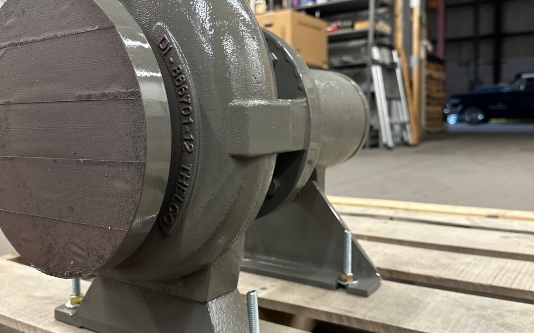 Worthington D814 4x3x6 all iron pump built and stocked by Thelco