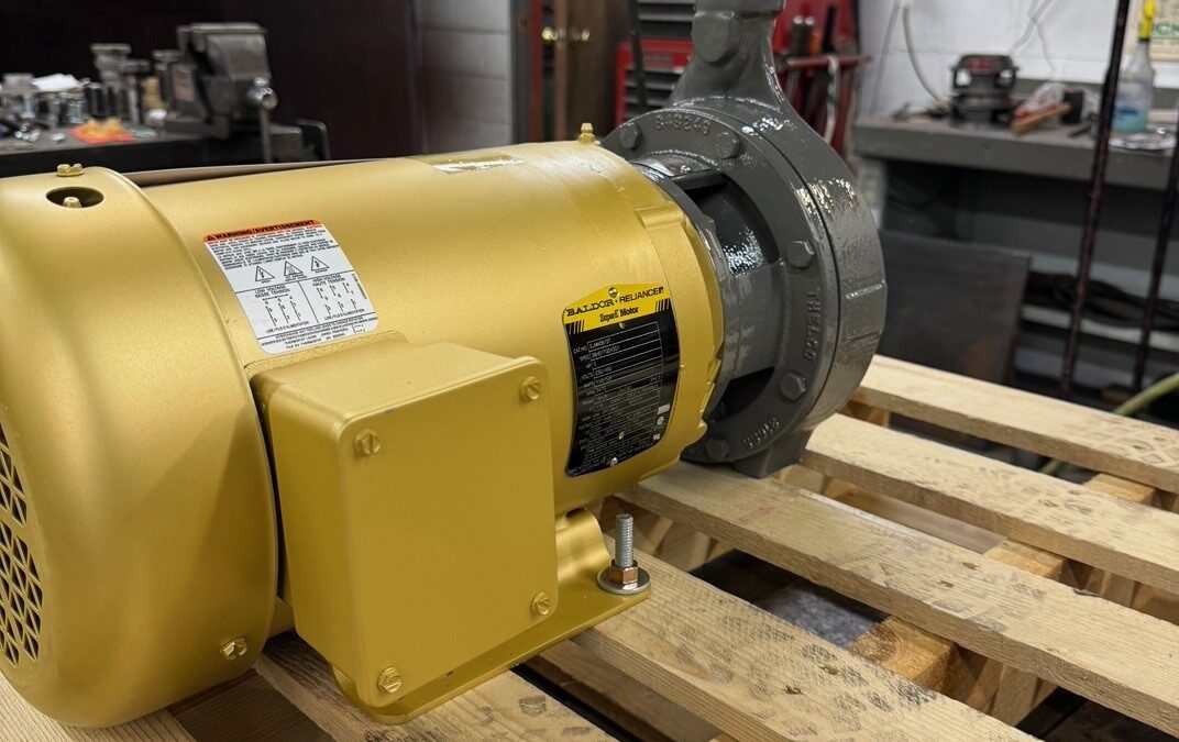 Worthington D824 1.5x1x6 all-iron pump built and stocked by Thelco