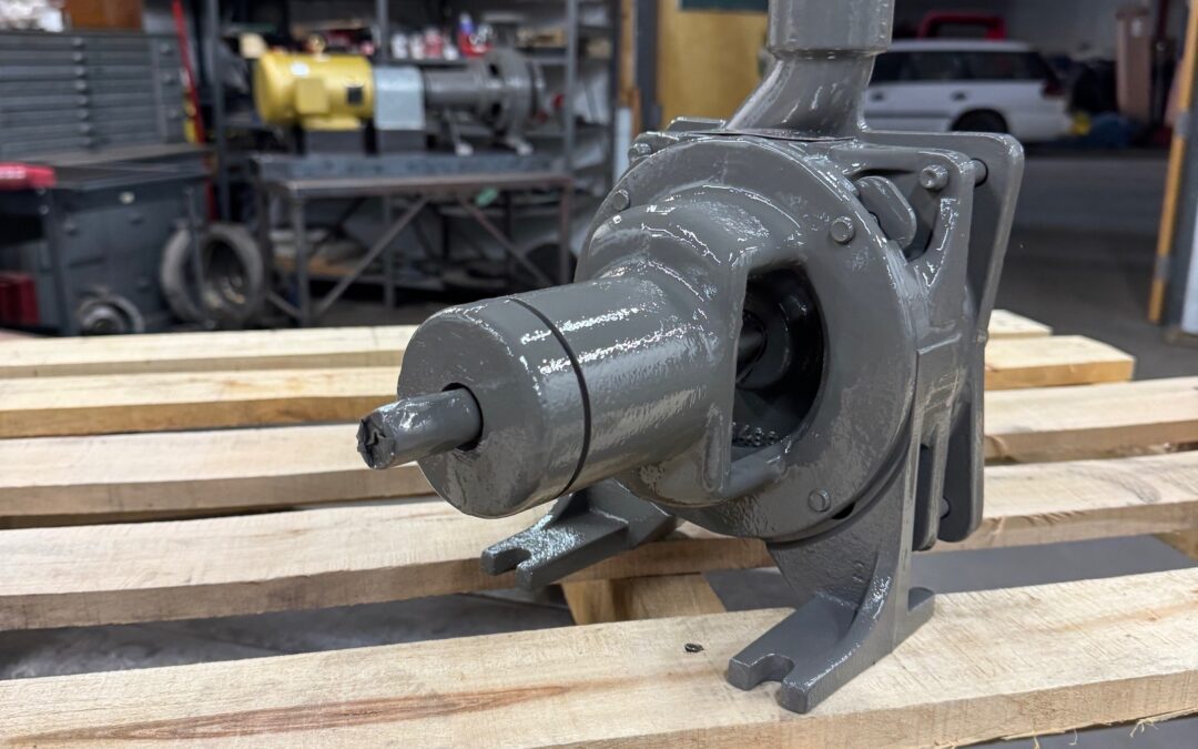 Worthington D512 1.5x1x4 all iron fitted pump from Thelco