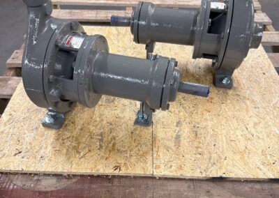 Worthington D814 1.5x1x6 all iron centrifugal pump built and assembled by Thelco