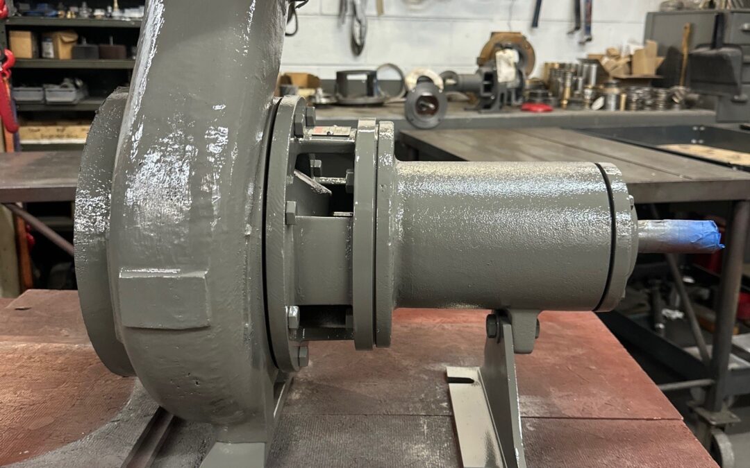 Worthington D814 6x4x8 centrifugal pump built and assembled by Thelco