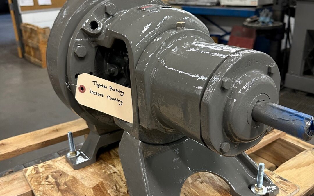 Worthington D1011 all iron centrifugal pump industrial unit