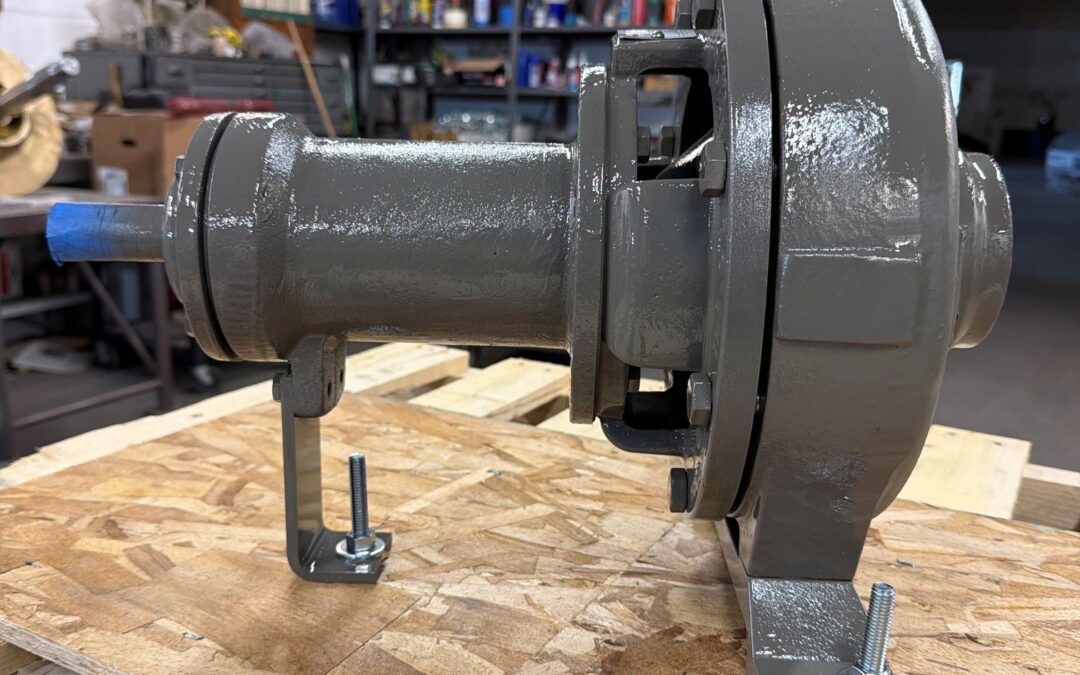 Worthington D814 2.5x1.5x8 pump full diameter 8.00 impeller all iron construction