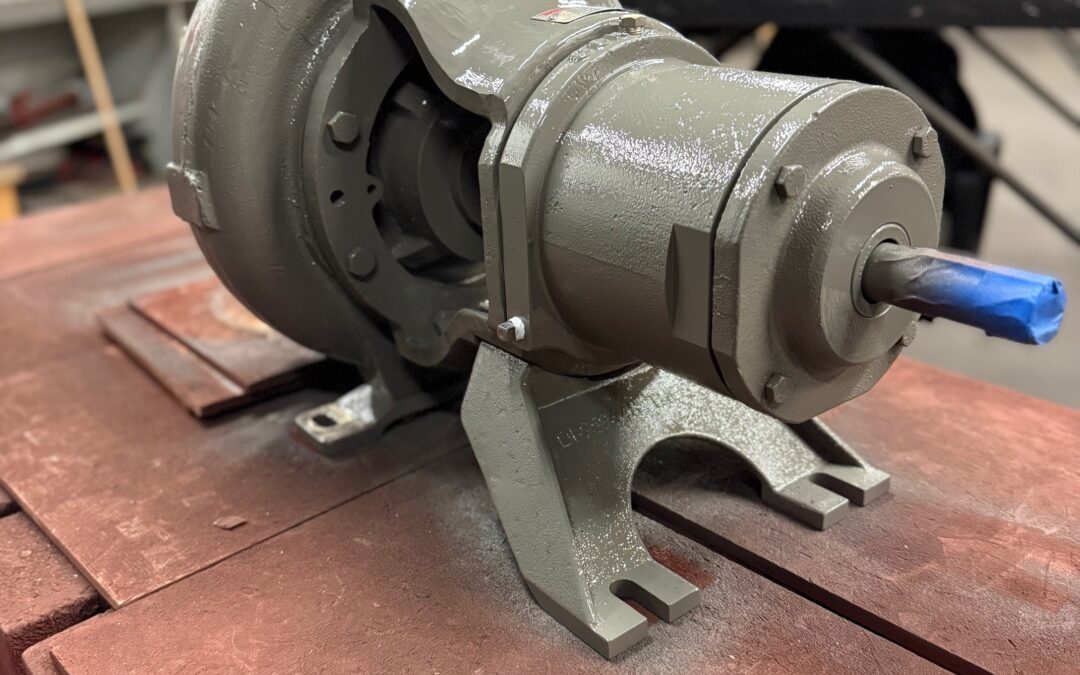 Worthington D1012 6x4x8 all iron industrial centrifugal pump