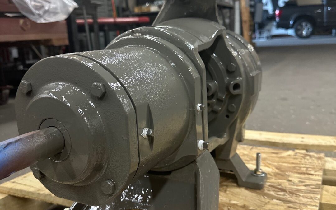 Worthington Pumps D1011 4x3x6 all iron fitted centrifugal pump manufactured by Thelco