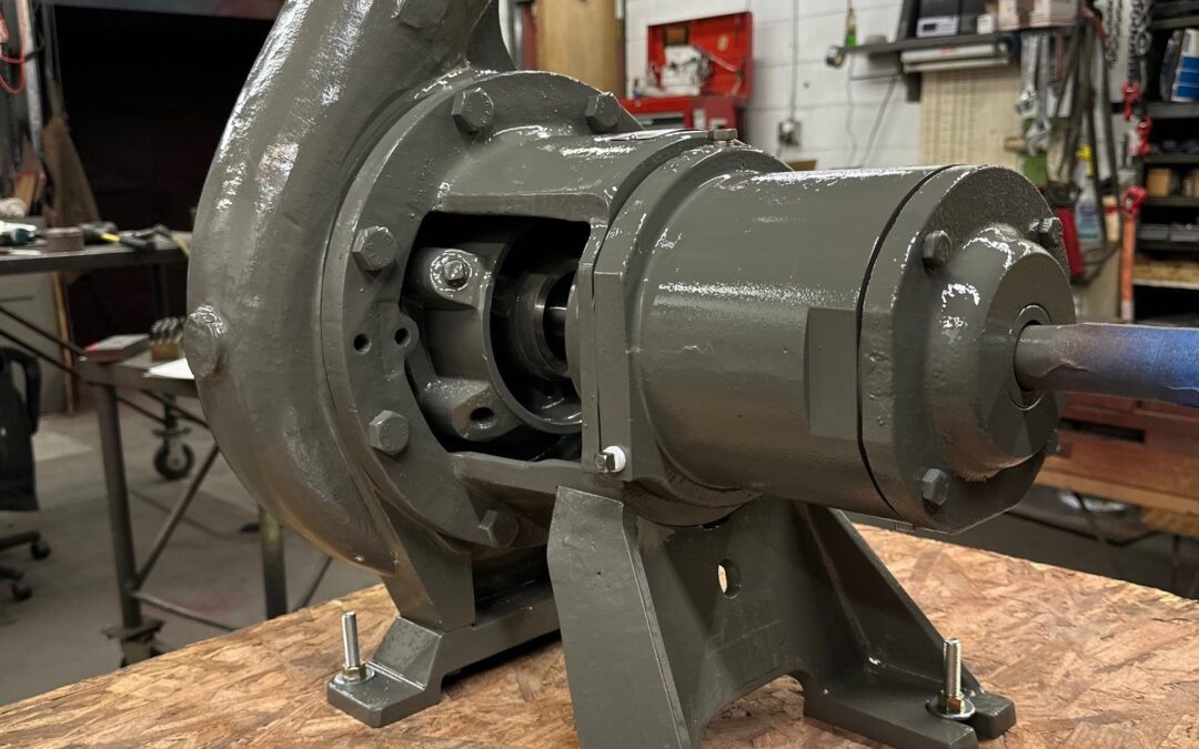 Worthington Pumps D1011 6x4x10 frame mounted centrifugal pump