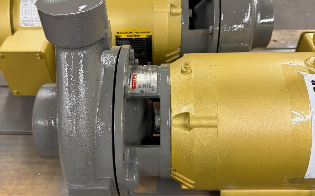 Worthington Pumps D824 2.5x1.5x6 standard fitted pump with 7.5 HP motor