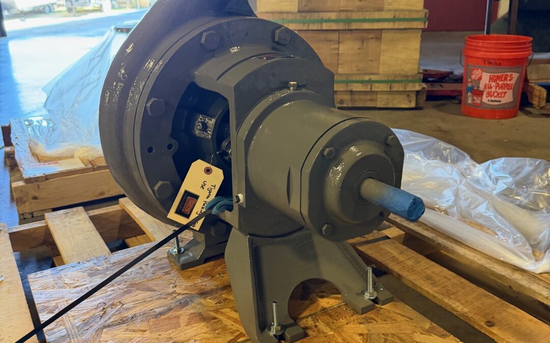 Worthington D1011 4x3x13 all-iron fitted centrifugal pump with 12.60-inch impeller