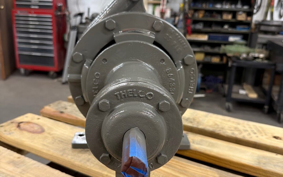 Worthington D814 2x1x8 standard fitted centrifugal pump with 8.00-inch full diameter impeller